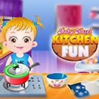 Baby Hazel Kitchen Fun