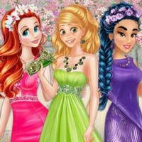 Colors of Spring Princess Gowns