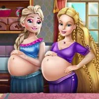 Happy Princesses Pregnant Bffs