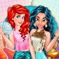 JASMINE AND ARIEL WARDROBE SWAP