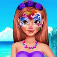 Oceania Princess Moana Face Art