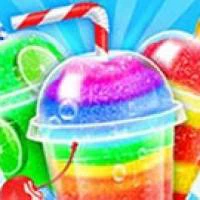 Rainbow Frozen Slushy Truck - Summer Desserts