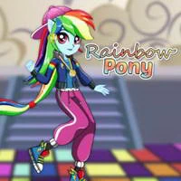 Rainbow Pony