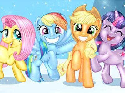 My Little Pony New Year Party game screenshot