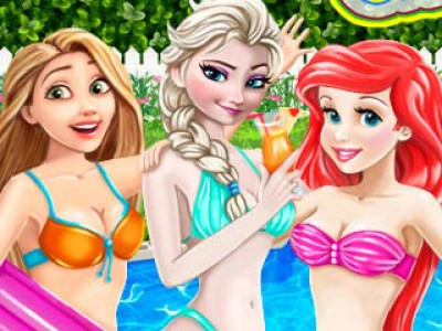 Summer Princesses Party game screenshot